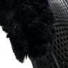 Acavallo Compensatore gel Classic con Dri-Lex e montone - Nero - colore montone Sheepskin  Black