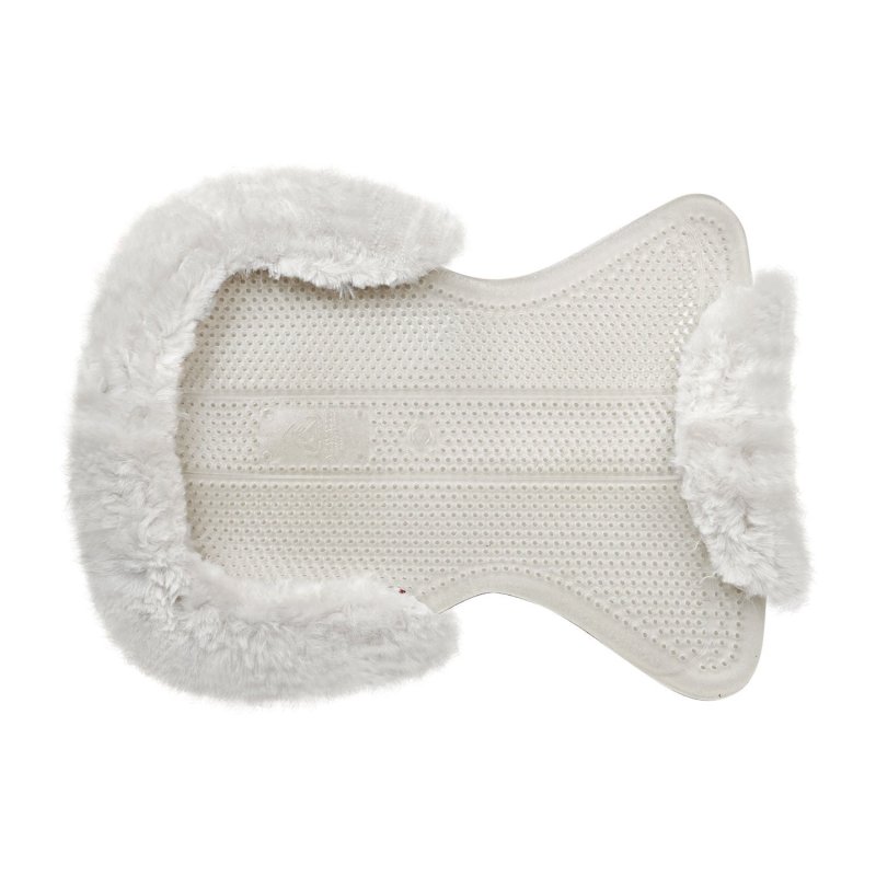 Acavallo Compensatore gel Classic con Dri-Lex e montone - Trasparente - colore montone Sheepskin  White