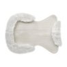 Acavallo Compensatore gel Classic con Dri-Lex e montone - Trasparente - colore montone Sheepskin  White
