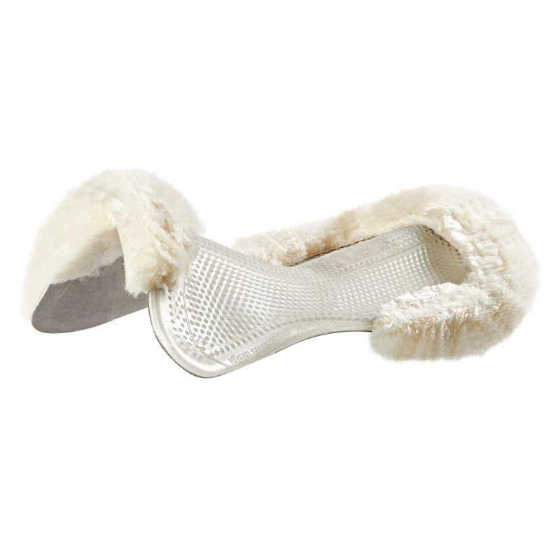 Acavallo Compensatore gel Classic con Dri-Lex e montone - Trasparente - colore montone Sheepskin  Natural