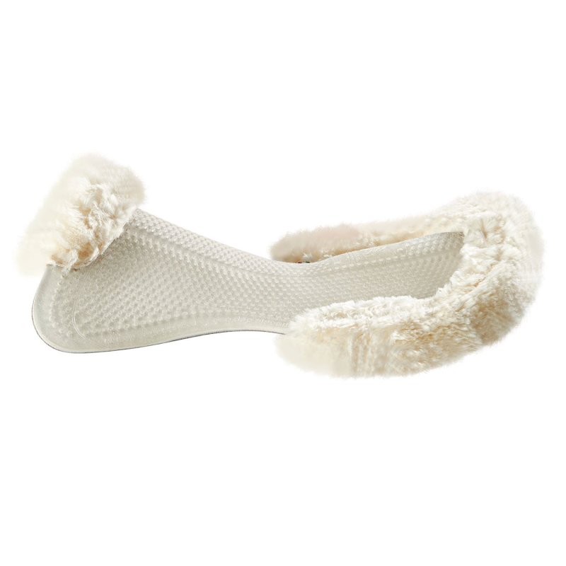 Acavallo Compensatore gel Classic con Dri-Lex e montone - Trasparente - colore montone Sheepskin  Natural