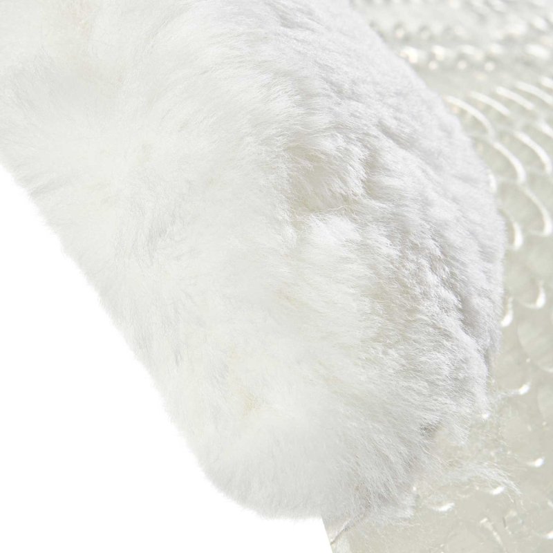 Acavallo Compensatore gel Classic montone rialzo anteriore - Trasparente - colore montone Sheepskin  White
