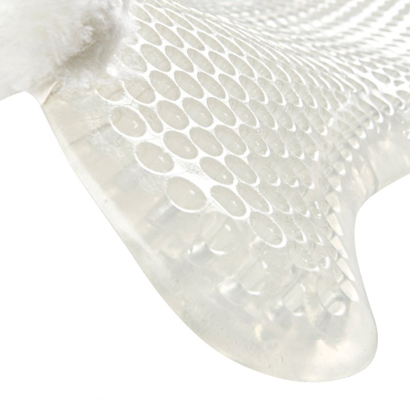 Acavallo Compensatore gel Classic montone rialzo anteriore - Trasparente - colore montone Sheepskin  White
