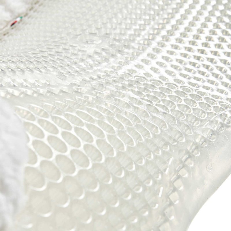 Acavallo Compensatore gel Classic montone rialzo anteriore - Trasparente - colore montone Sheepskin  White