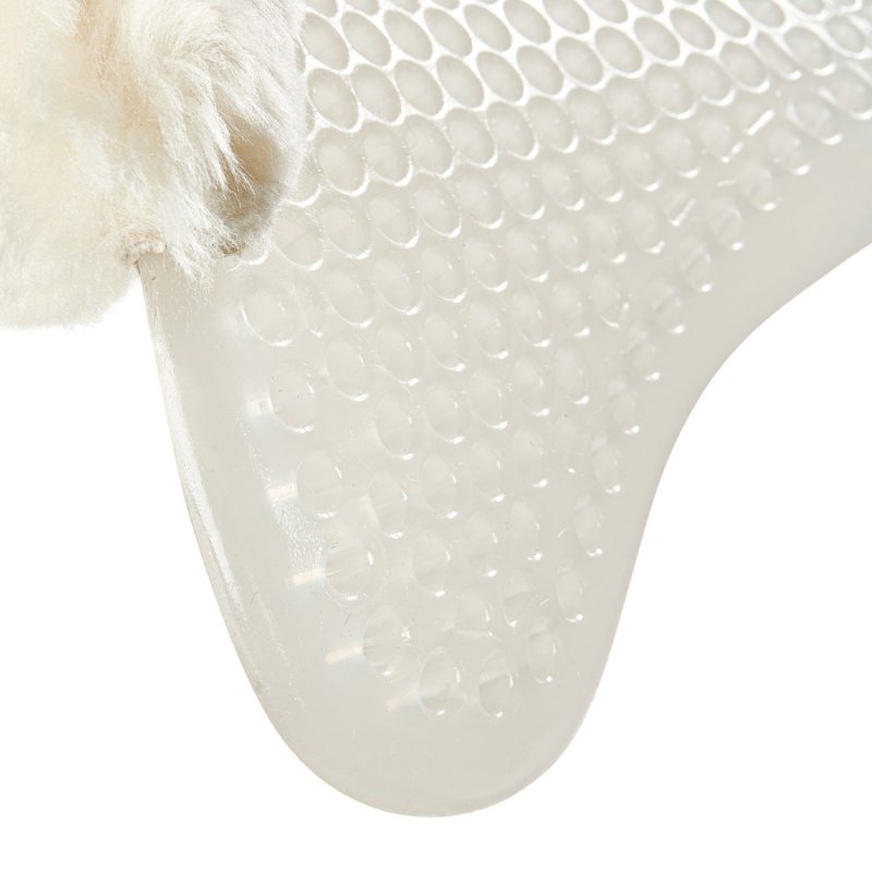 Acavallo Compensatore gel Classic montone rialzo anteriore - Trasparente - colore montone Sheepskin  Natural