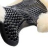 Acavallo Compensatore gel Classic montone rialzo anteriore - Nero - colore montone Sheepskin  Natural