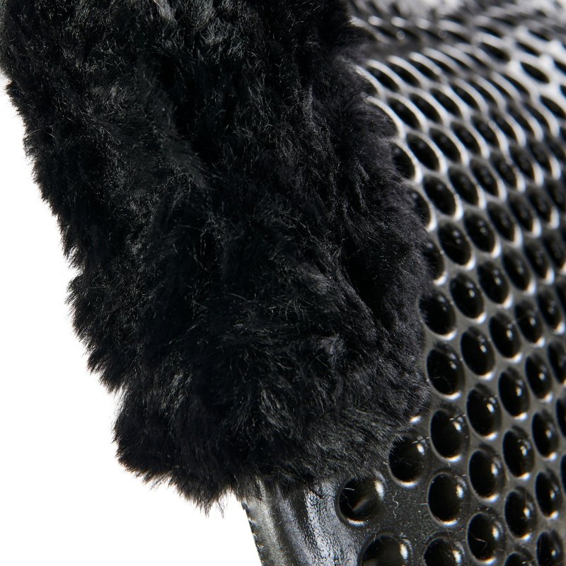 Acavallo Compensatore gel Classic montone rialzo anteriore - Nero - colore montone Sheepskin  Black