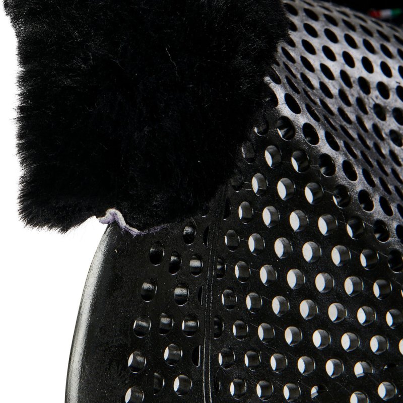 Acavallo Compensatore gel Classic montone rialzo posteriore - Nero - colore montone Sheepskin  Black