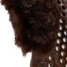 Acavallo Compensatore gel Classic montone rialzo posteriore - Marrone - colore montone Sheepskin  Brown