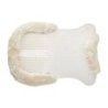 Acavallo Compensatore gel Classic montone rialzo posteriore - Trasparente - colore montone Sheepskin  Natural