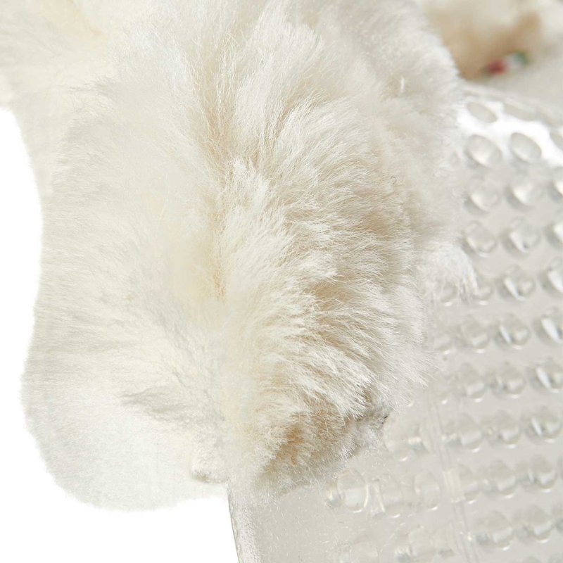 Acavallo Compensatore gel Classic montone rialzo posteriore - Trasparente - colore montone Sheepskin  Natural