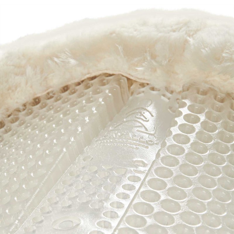 Acavallo Compensatore gel Classic montone rialzo posteriore - Trasparente - colore montone Sheepskin  Natural