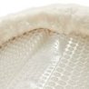 Acavallo Compensatore gel Classic montone rialzo posteriore - Trasparente - colore montone Sheepskin  Natural