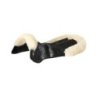 Acavallo Compensatore gel Classic montone rialzo posteriore - Nero - colore montone Sheepskin  Natural