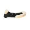 Acavallo Compensatore gel Classic montone rialzo posteriore - Nero - colore montone Sheepskin  Natural