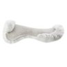 Acavallo Compensatore gel Classic rivestito in montone - Trasparente - colore montone Sheepskin  White