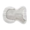 Acavallo Compensatore gel Classic rivestito in montone - Trasparente - colore montone Sheepskin  White