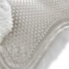 Acavallo Compensatore gel Classic rivestito in montone - Trasparente - colore montone Sheepskin  White