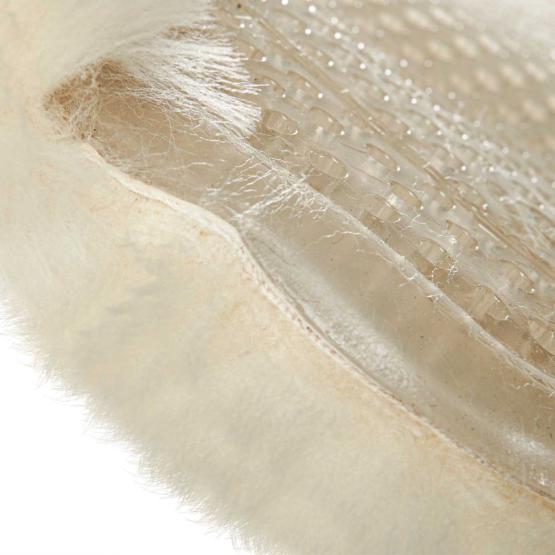 Acavallo Compensatore gel Classic rivestito in montone - Trasparente - colore montone Sheepskin  Natural