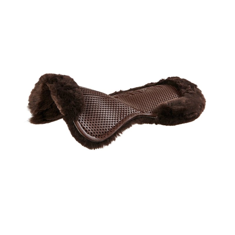 Acavallo Compensatore gel Classic rivestito in montone - Marrone - colore montone Sheepskin  Brown