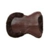 Acavallo Compensatore gel Classic rivestito in montone - Marrone - colore montone Sheepskin  Brown