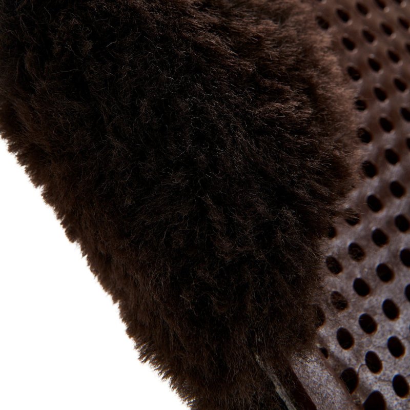 Acavallo Compensatore gel Classic rivestito in montone - Marrone - colore montone Sheepskin  Brown