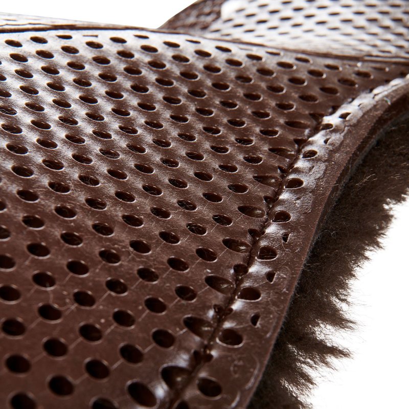 Acavallo Compensatore gel Classic rivestito in montone - Marrone - colore montone Sheepskin  Brown