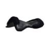 Acavallo Compensatore gel Classic rivestito in montone - Nero - colore montone Sheepskin  Black