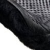 Acavallo Compensatore gel Classic rivestito in montone - Nero - colore montone Sheepskin  Black