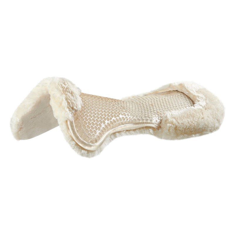 Acavallo Compensatore gel Classic montone integrale rialzo anteriore - Trasparente - colore montone Sheepskin  Natural