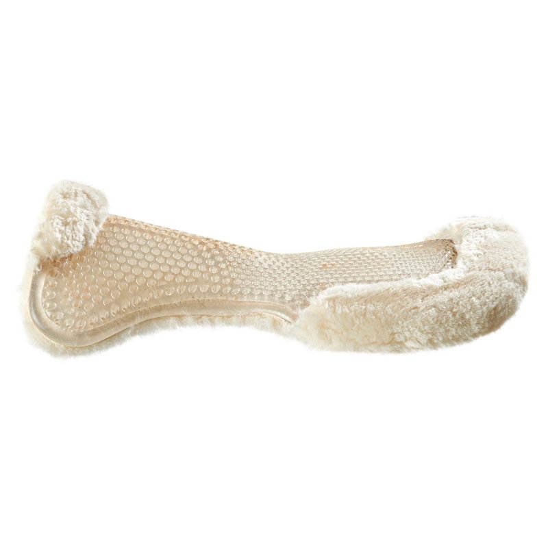 Acavallo Compensatore gel Classic montone integrale rialzo anteriore - Trasparente - colore montone Sheepskin  Natural