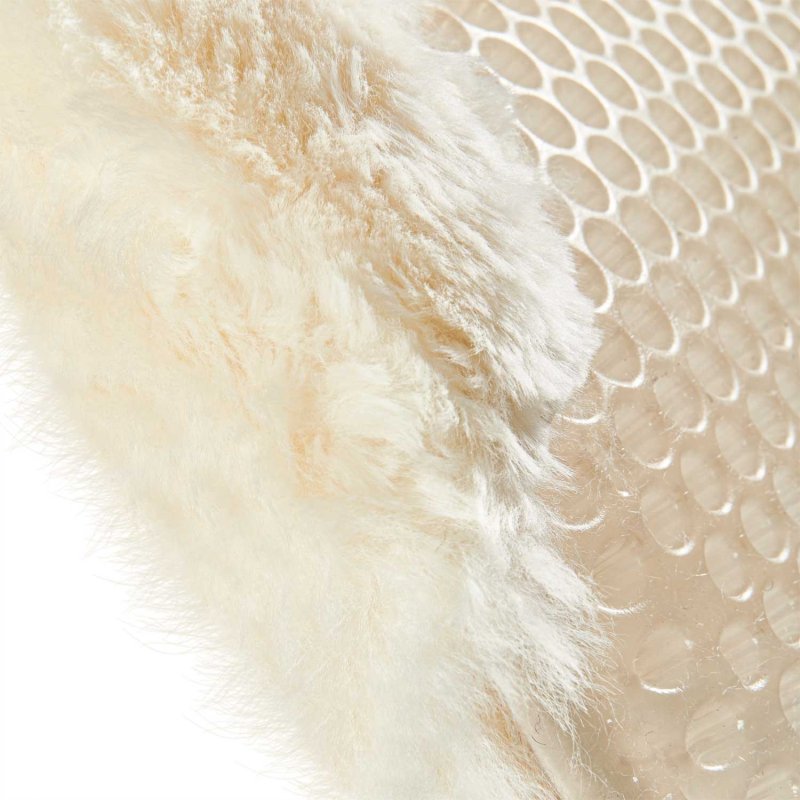 Acavallo Compensatore gel Classic montone integrale rialzo anteriore - Trasparente - colore montone Sheepskin  Natural