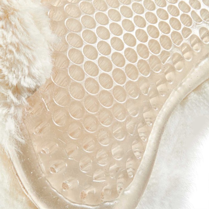 Acavallo Compensatore gel Classic montone integrale rialzo anteriore - Trasparente - colore montone Sheepskin  Natural