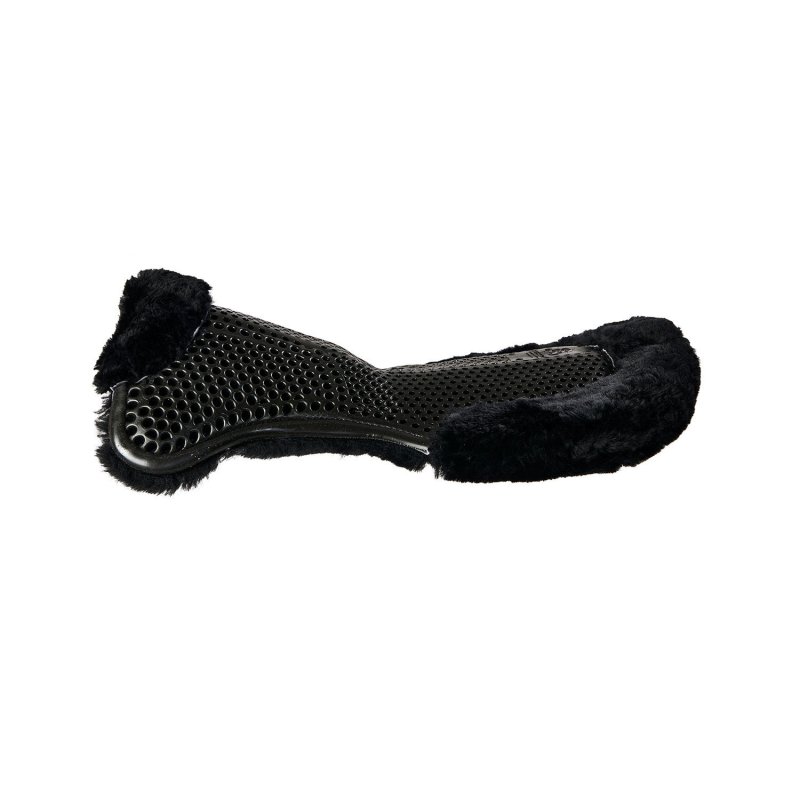 Acavallo Compensatore gel Classic montone integrale rialzo anteriore - Nero - colore montone Sheepskin  Black