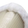 Acavallo Compensatore gel Classic montone integrale rialzo posteriore - Trasparente - colore montone Sheepskin  White