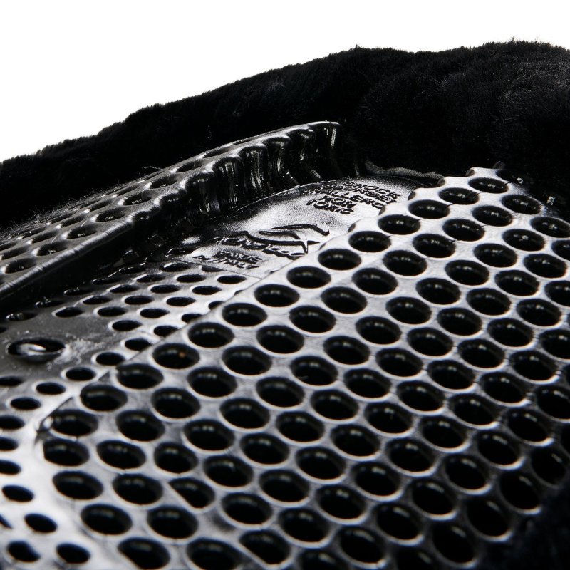 Acavallo Compensatore gel Classic montone integrale rialzo posteriore - Nero - colore montone Sheepskin  Black