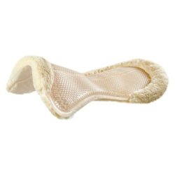 Acavallo Compensatore gel Classic rivestito in lana - Trasparente - colore montone Sheepskin  Natural
