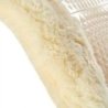 Acavallo Compensatore gel Classic rivestito in lana - Trasparente - colore montone Sheepskin  Natural