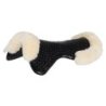 Acavallo Compensatore gel Massage con montone sagomato - Nero - colore montone Sheepskin  Natural