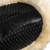 Acavallo Compensatore gel Massage con montone sagomato - Nero - colore montone Sheepskin  Natural