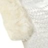 Acavallo Compensatore gel Massage con montone sagomato - Trasparente - colore montone Sheepskin  Natural