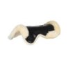 Acavallo Compensatore gel Massage rivestito in montone - Nero - colore montone Sheepskin  Natural