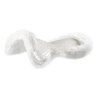 Acavallo Compensatore gel Massage rivestito in montone - Trasparente - colore montone Sheepskin  White