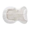 Acavallo Compensatore gel Massage rivestito in montone - Trasparente - colore montone Sheepskin  White