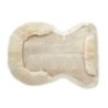 Acavallo Compensatore gel Massage rivestito in montone - Trasparente - colore montone Sheepskin  Natural