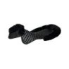 Acavallo Compensatore gel Respira con montone sagomato - Nero - colore montone Sheepskin  Black