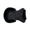 Acavallo Compensatore gel Respira con montone sagomato - Nero - colore montone Sheepskin  Black