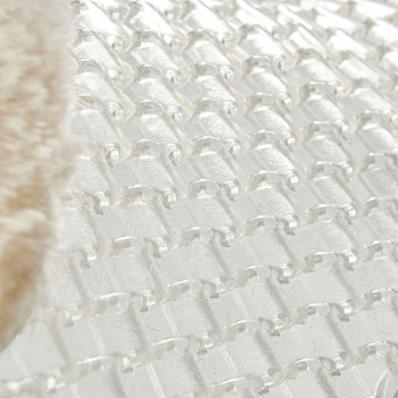 Acavallo Compensatore gel Respira con montone sagomato - Trasparente - colore montone Sheepskin  Natural