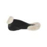 Acavallo Compensatore pony gel Classic con montone sagomato - Nero - colore montone Sheepskin  Natural