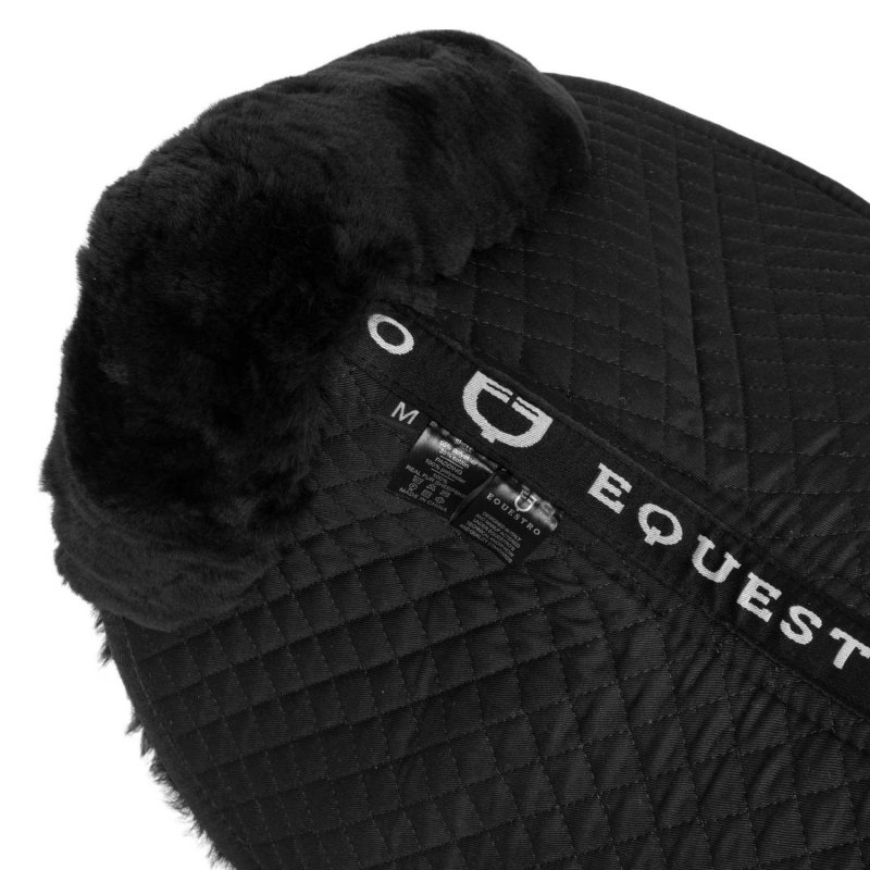 Equestro Compensatore cotone e montone - Nero